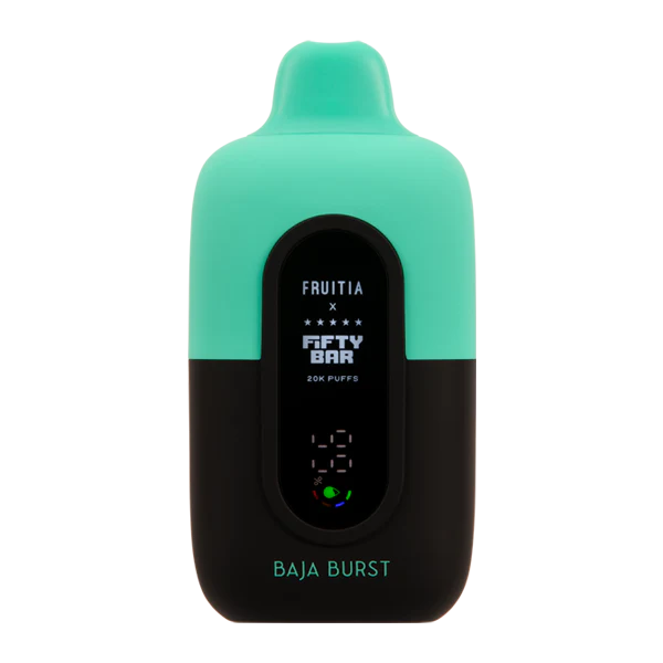 Baja Burst Fruitia x Fifty Bar 20K - Black Coral